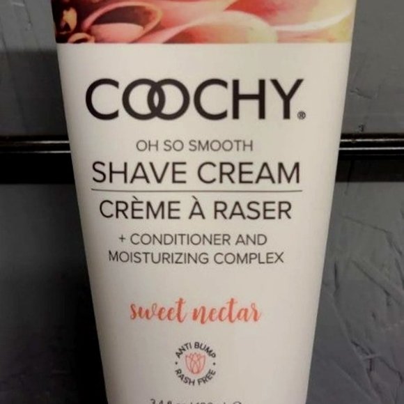 Coochy Rash Free Shave Cream-Sweet Nectar 3.4oz - Picture 1 of 5